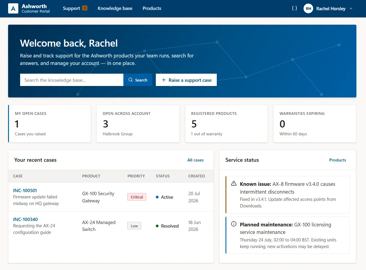 customer-support-portal-prototype dynamics-365-customer-support-portal-prototype