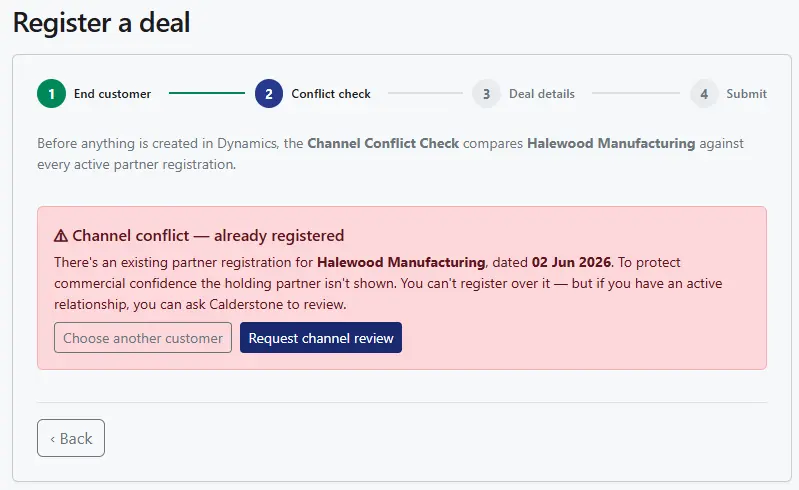 register-a-deal Deal registration block